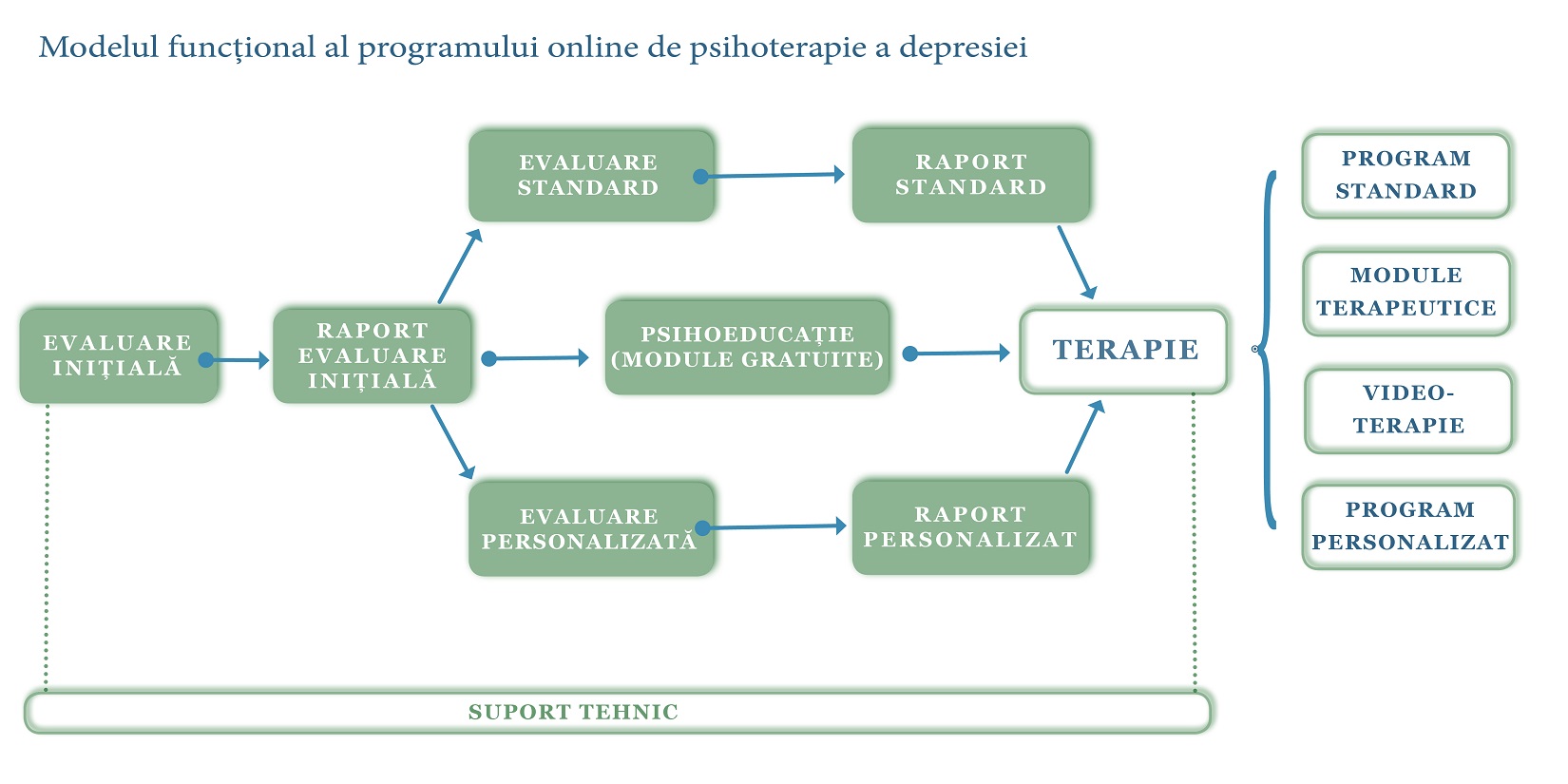 Figura cu facilitatile DEPRETER pentru pacienti