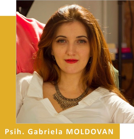 Psihoterapeut Gabriela Moldovan (Partener Depreter-Paxonline)